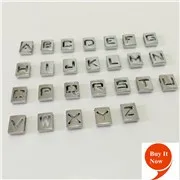20 шт./лот 10 мм Нержавеющая сталь сетка браслет DIY аксессуары браслет подходит 10 мм слайд талисманы WB06-2