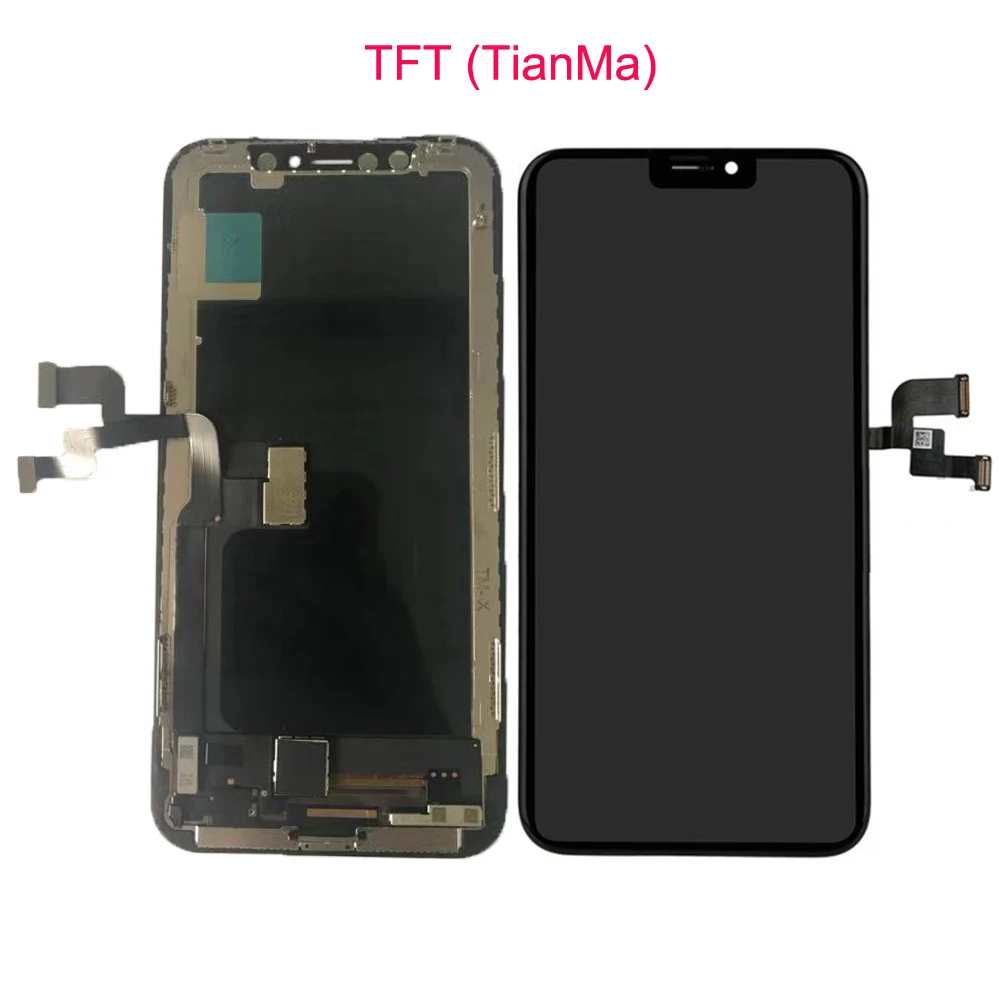 ЖК-дисплей для iPhone X 8X, ЖК-дисплей Pantalla с 3D сенсорным экраном, дигитайзер, полная сборка деталей TianMa OLED lcd