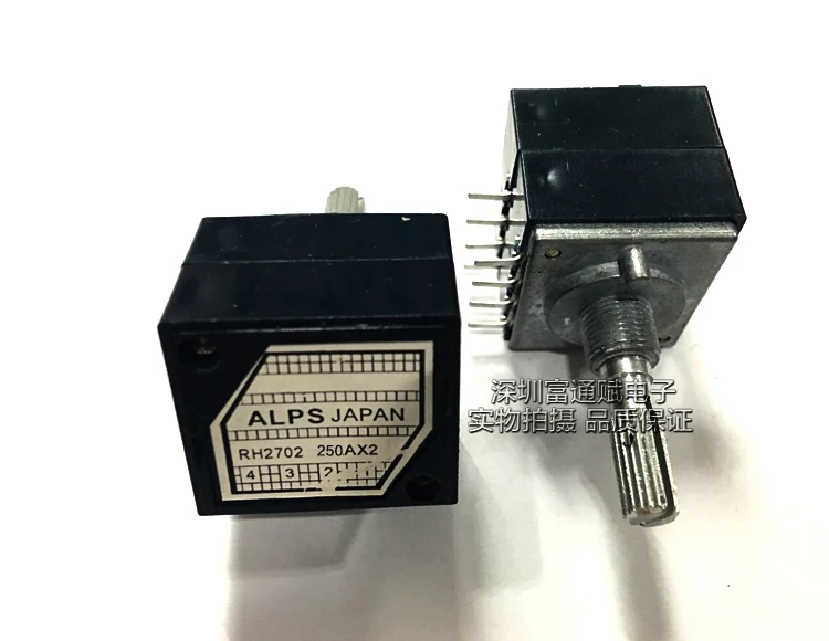 [VK] пошаговый потенциометр двойной громкости ALPS RH2702 250KA 250KA|Выключатели| |