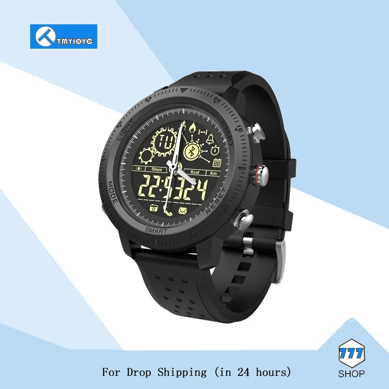 NX02 Смарт-часы мужские часы трекер Smartwatch IP68 Водонепроницаемый напоминание о