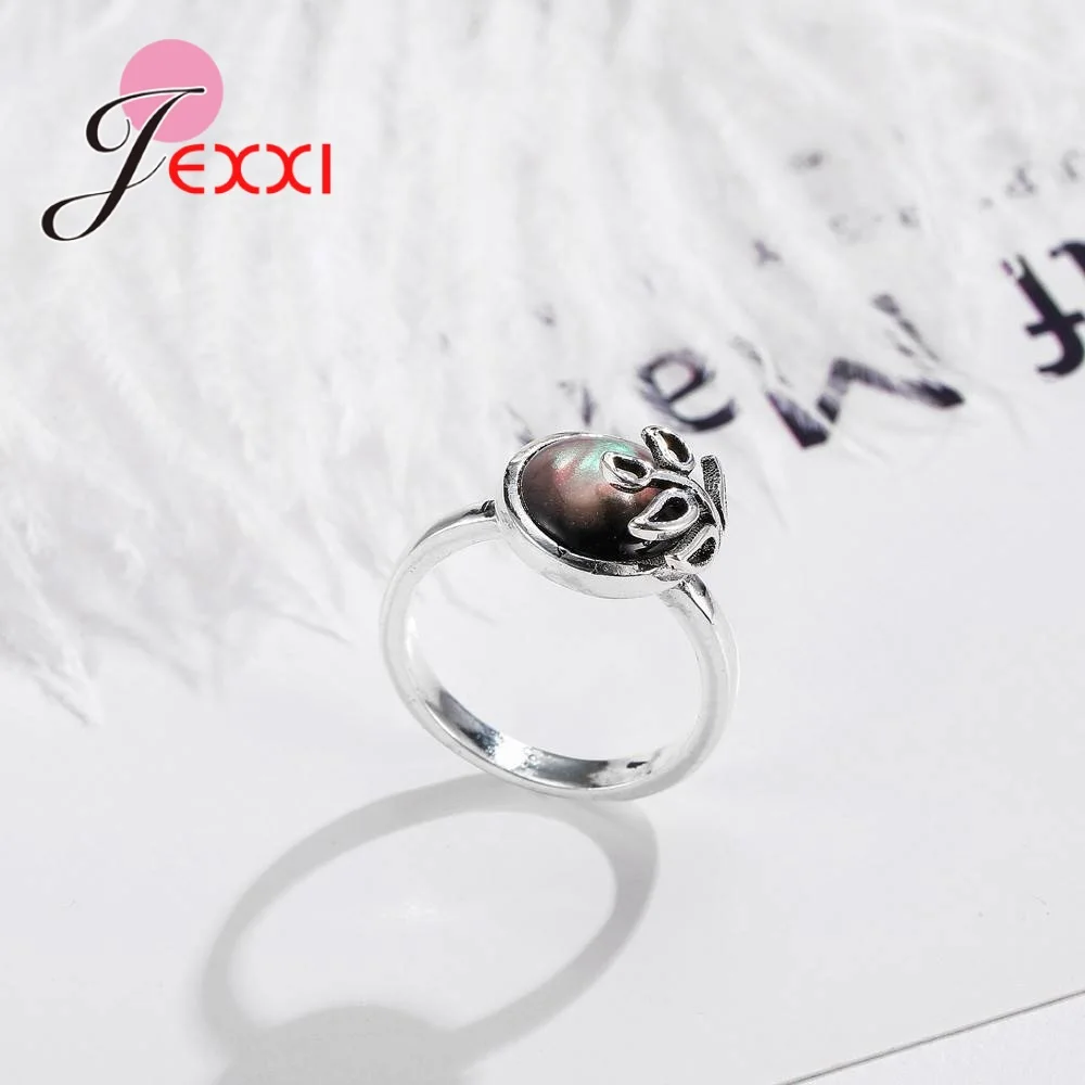 Vintage Retro Alternative Women Finger Ring 925 Sterling Silver Accessories Beautiful Jewelry Cool/Punk Style Anel | Украшения и