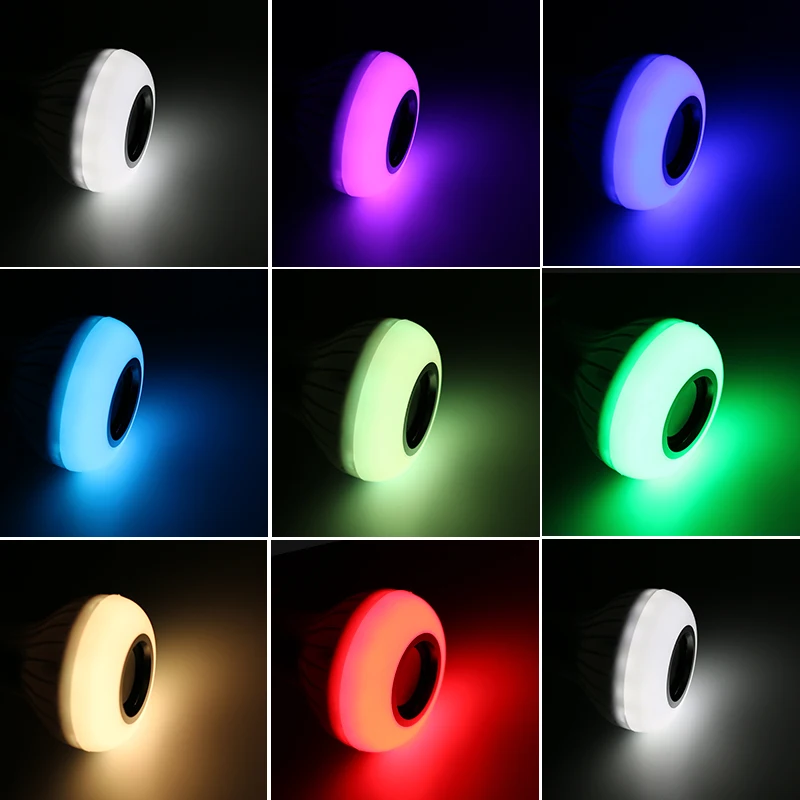 E27 LED RGB Bluetooth динамик беспроводной 12 Вт Мощность музыка игра свет лампы|light lamp|bluetooth
