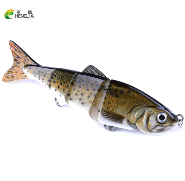 HENGJIA 12 см 16 4 г воблеры рыболовная приманка сегментная Swimbait жесткая искусственная