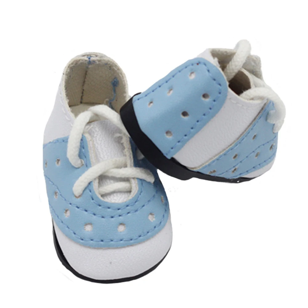 Кукольная обувь 5 см мягкая искусственная кожа Спортивная кукольная красная