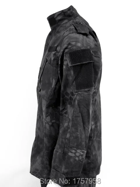 Камуфляжная форма для США Kryptek Typhon Camo ACU комплект одежды в стиле милитари рубашка