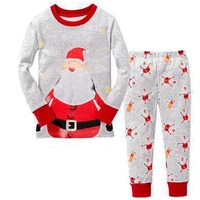 funfeliz boys sleepwear children christmas pajamas set autumn winter full sleeve gil pyjama children clothes 2 7 y