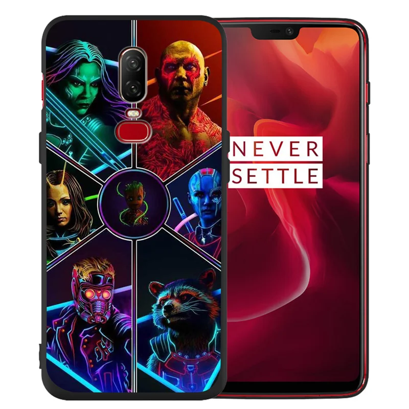H0296 Роскошный милый Марвел Мстители Грут для One plus 5 One plus 5T One plus 6 One plus 6T чехол для телефона Funda Coque Etui capa - Цвет: H0296
