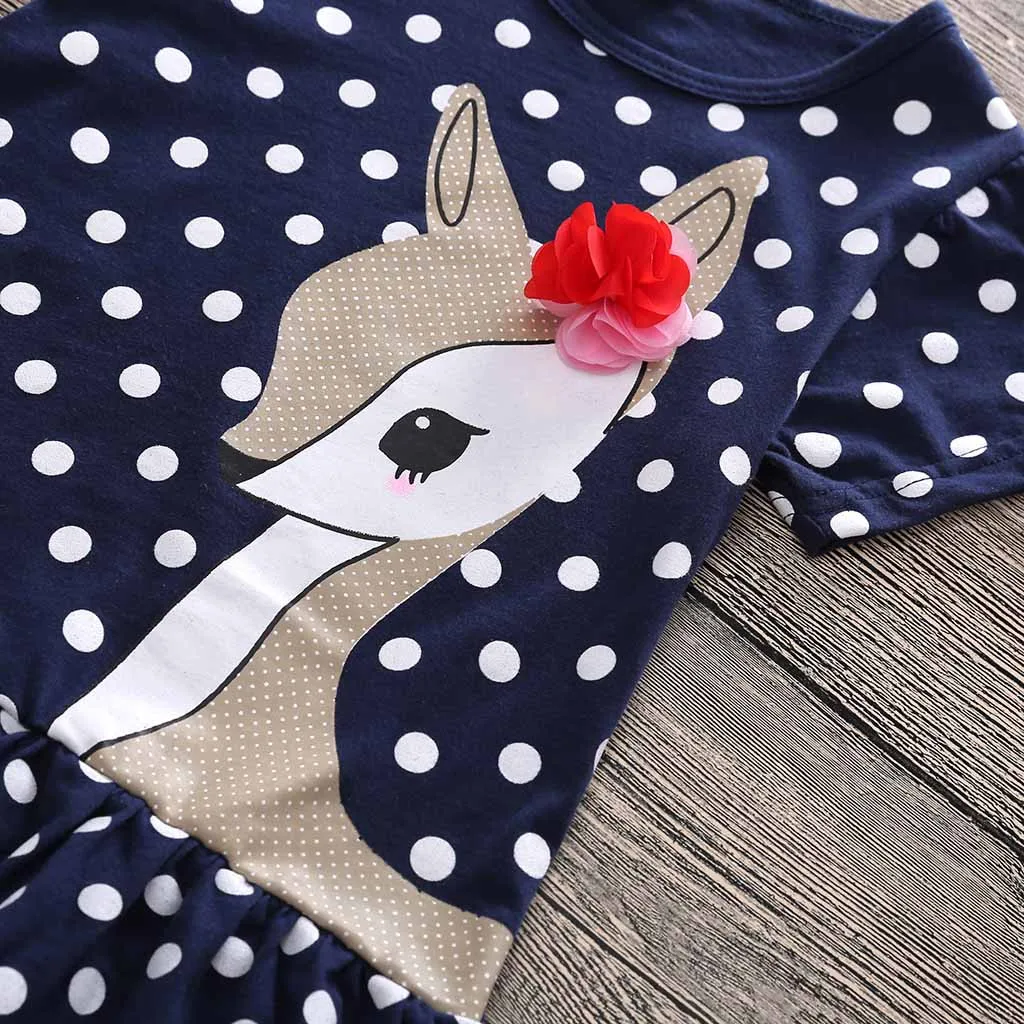 ARLONEET/модные милые комплекты одежды для маленьких девочек праздничное платье с