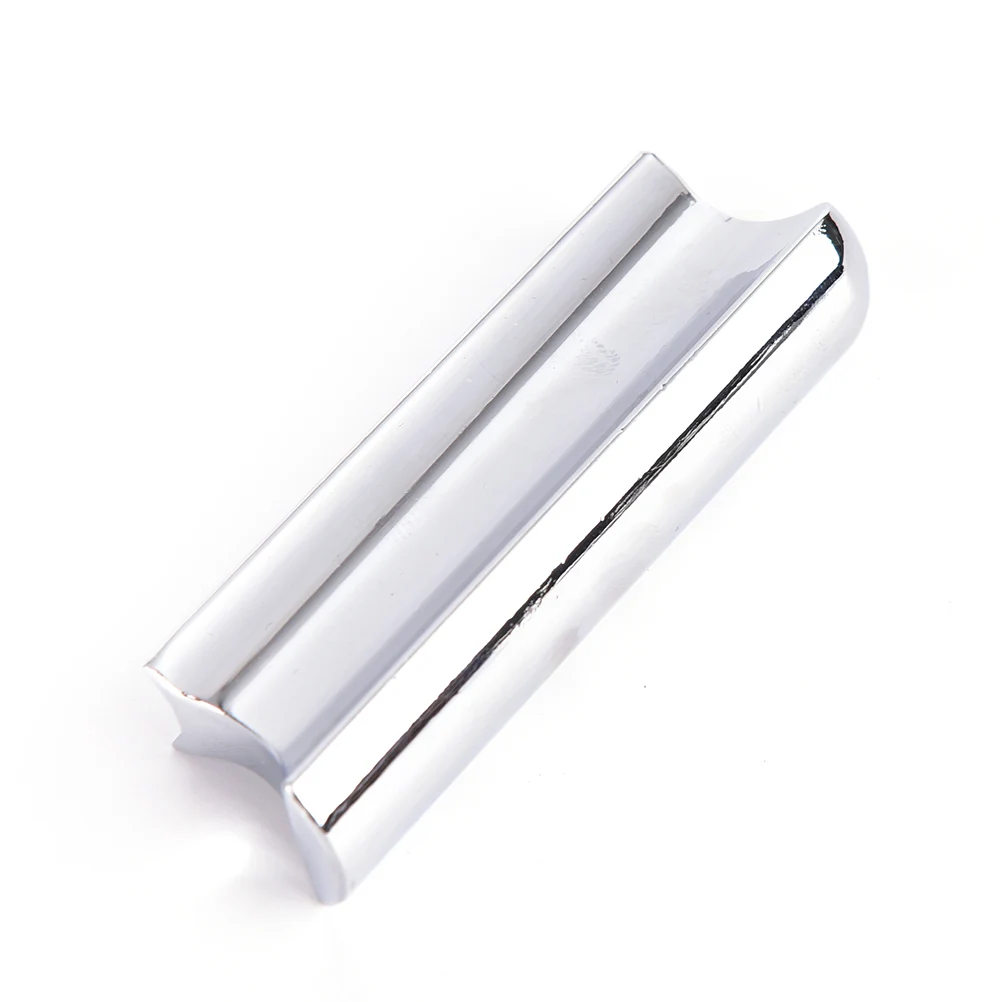 Металлический Серебряный слайдер для гитары из нержавеющей стали твердый