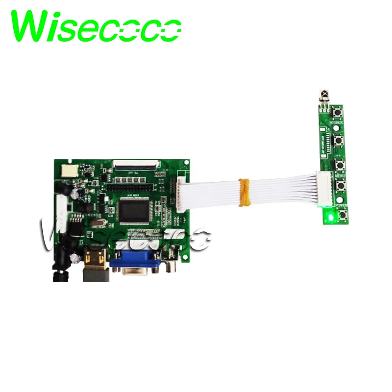 7-дюймовый ЖК-дисплей для TTL LVDS плата контроллера HDMI VGA 2AV 50 PIN подходит только для AT070TN90 92 94 Поддержка автоматически Raspberry Pi