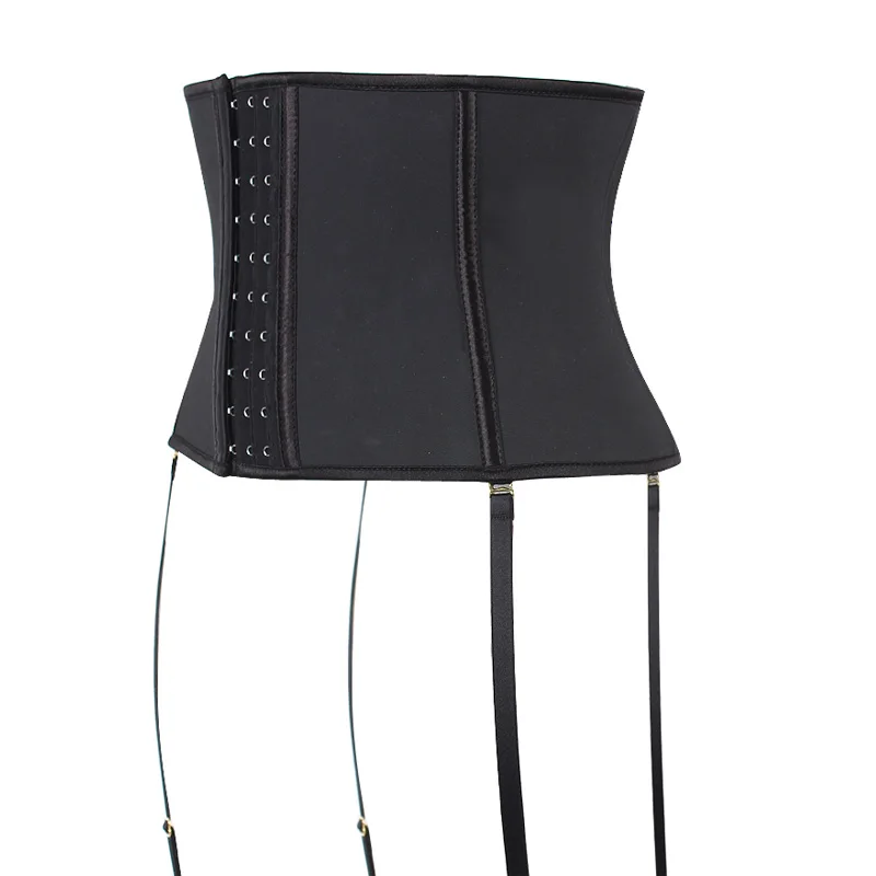 HEXIN латекс талии тренер с подвязки Сталь моделирующий корсет на косточках