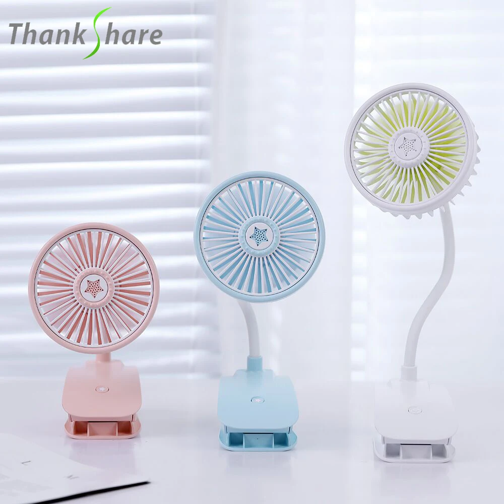 Портативный Перезаряжаемый мини вентилятор USB охлаждающий ручной с цветным