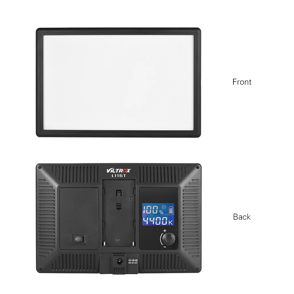 Viltrox L116T светильник для фотосъемки светодиодный фотостудии видеосъемки