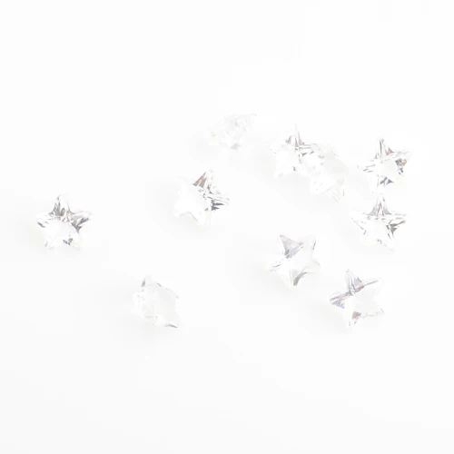 Белые Звездные камни на день рождения 5 мм Плавающие Подвески подходят плавающие