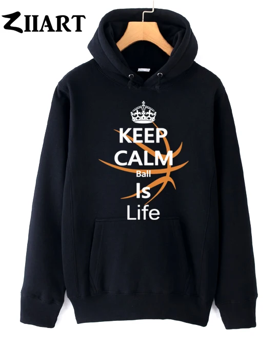 Императорская корона keep calm basketball is life одежда для пары Женская осенне-зимняя