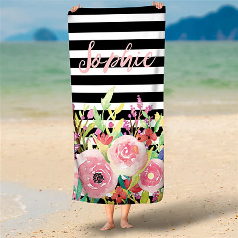 75*150 см Впитывающее микрофибра Большое пляжное полотенце для взрослых с