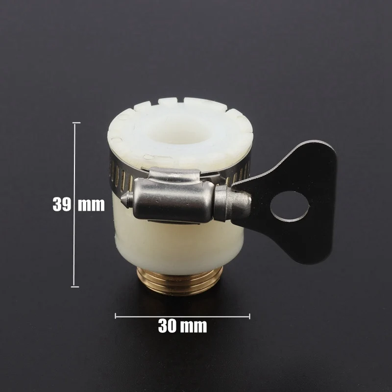 

1pc Brass Universal Connector Hi-Quality Washer Universal Coupling Faucet Multipurpose Connectors Garden Hydrant Quick Joints