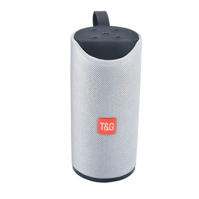 Gray TG 113, водонепроницаемая Портативная колонка, Bluetooth, музыкальные колонки, акустическая колонка, Ses, sistemi, уличная бум-бокс, саундбар, сабвуфер, FM - Цвет: Gray