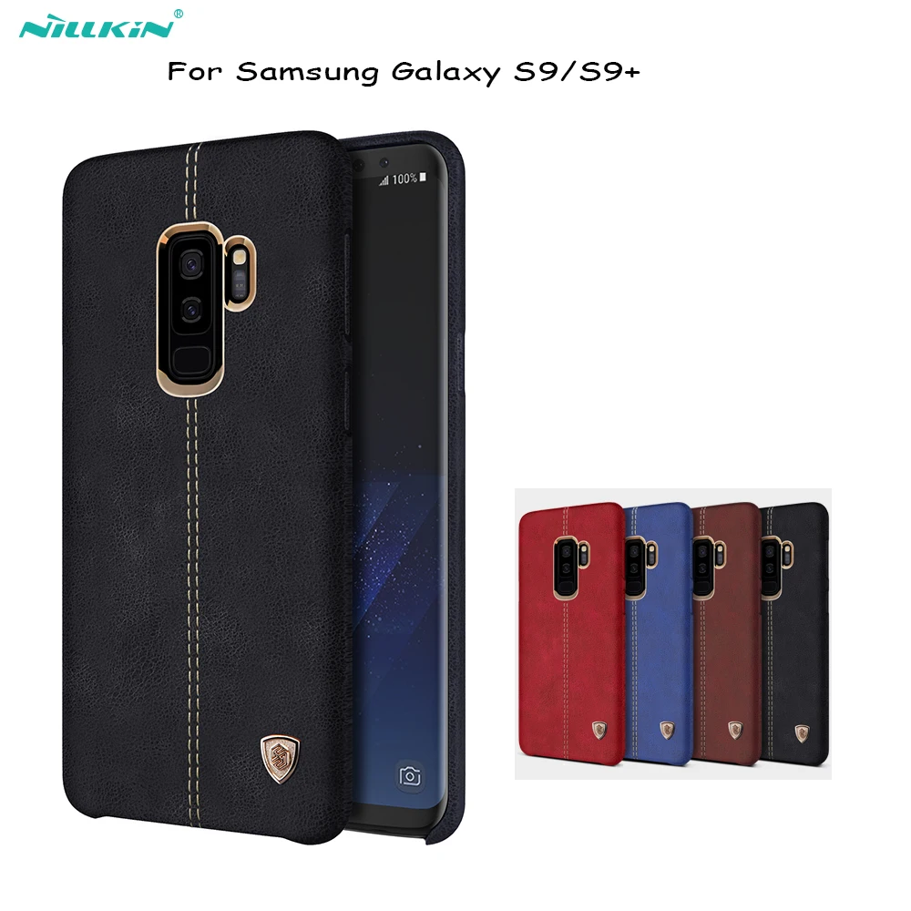 Чехол для Galaxy S9 Nillkin Englon задняя крышка из искусственной кожи Винтажный чехол
