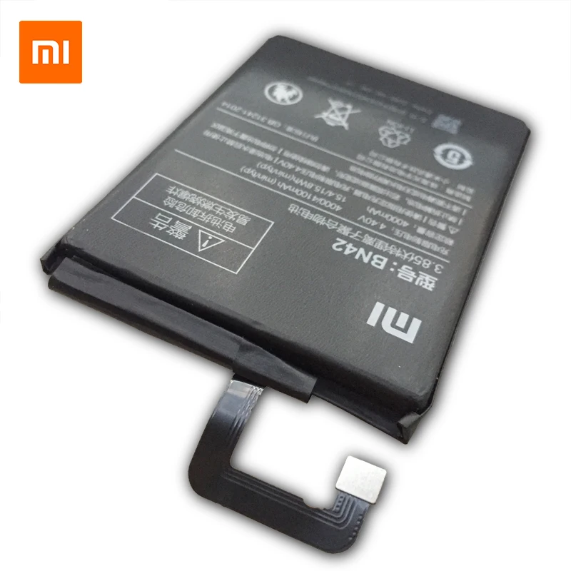 Оригинальный Xiaomi BN42 запасная батарея для Redmi 4 Hongmi4 батареи мобильного телефона 4000