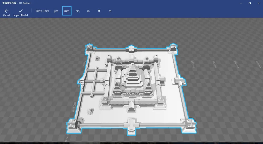 

Модель 3D STL для фрезерного станка с ЧПУ, Камбоджийская модель Angkor, ват, STL-файл 4,19 м