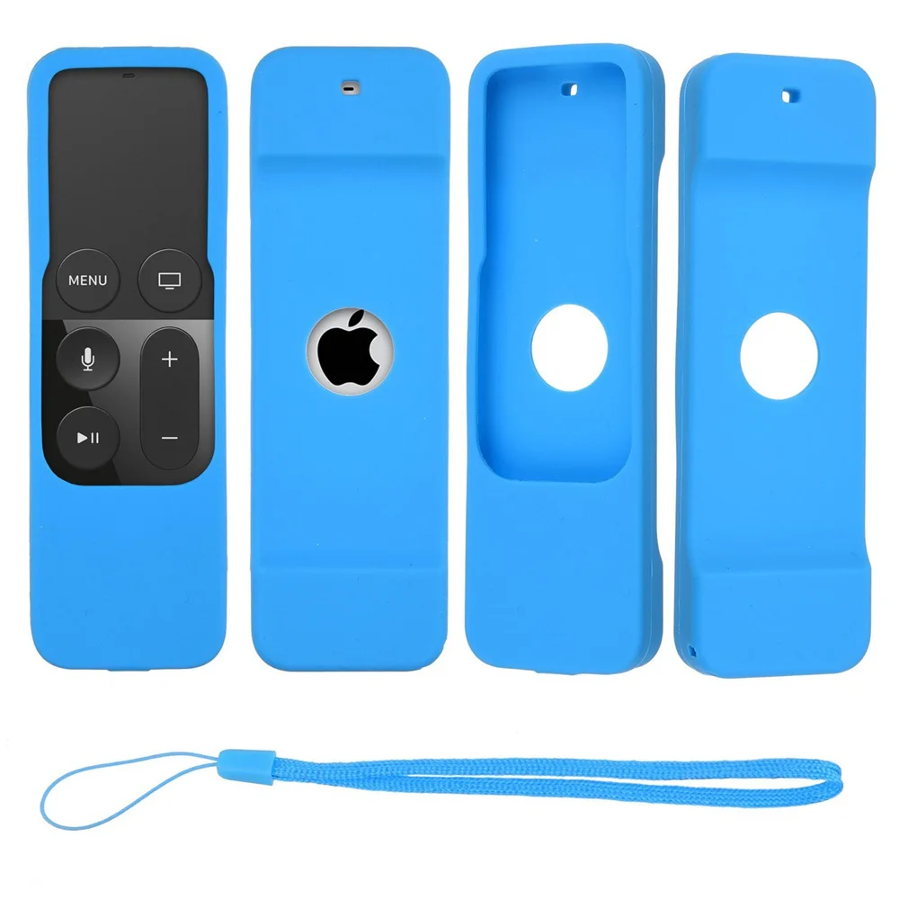 Силиконовый чехол для Apple TV 4 защитный с пультом дистанционного управления сумка