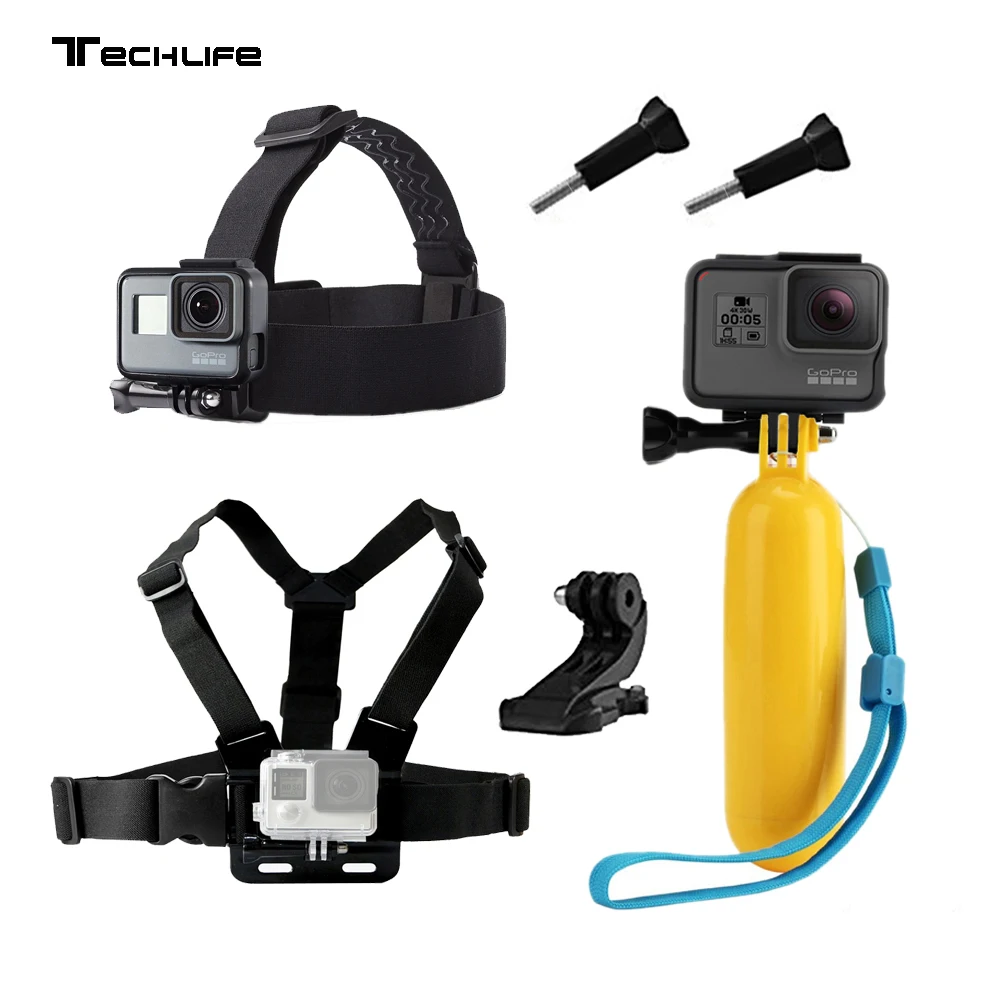 Аксессуары для Gopro hero 5 6 нагрудное крепление Xiaomi Yi 4K Eken H9 ремешок SJCAM SJ4000 Go pro Экшн