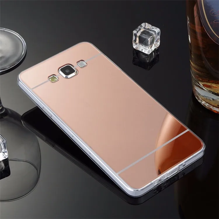 Luxury Fahion Mirror Gold Back Cover Case For Samsung Galaxy Grand Prime G530 G530F G530H G531F G531H Bling TPU Coque Shell Capa |