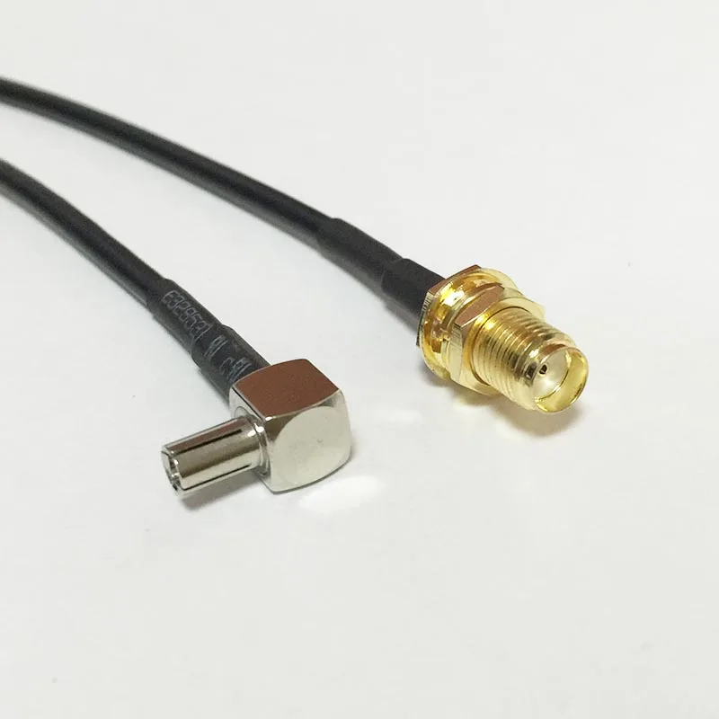 Новинка удлинитель для антенны 3G TS9 коннектор под прямым углом гнездовой гайки SMA