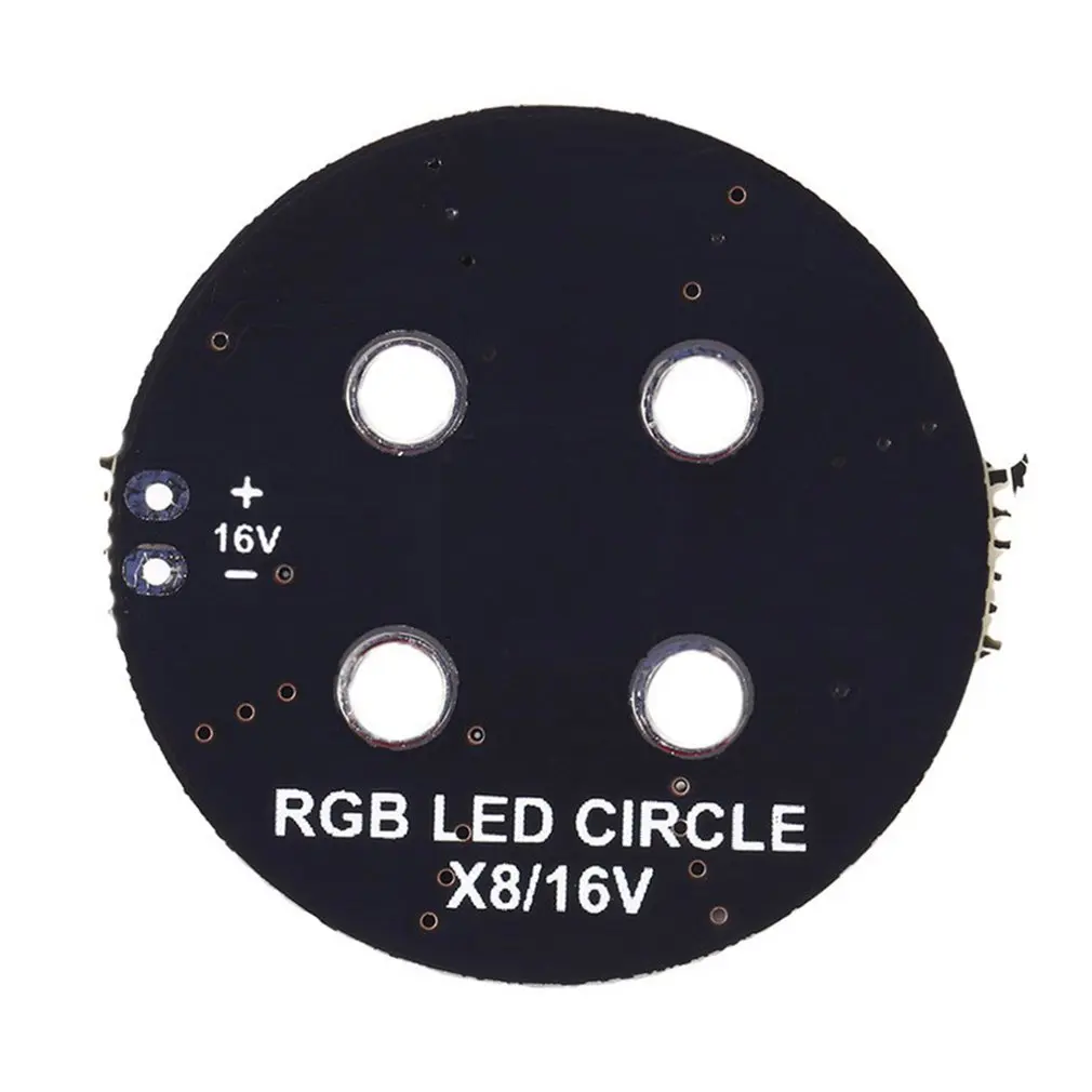 Matek RGB светодиодный круглый щит 7 цветов X8 16 В часть для FPV RC мультироторный