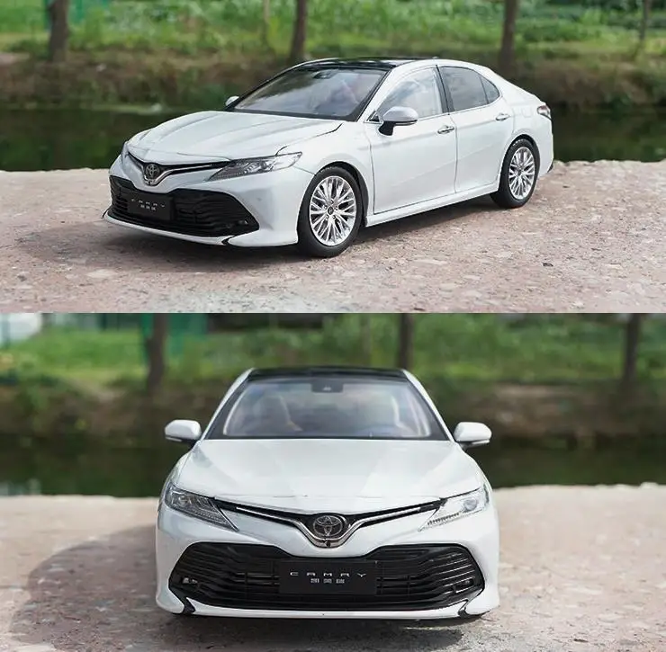 1:18 advanced TOYOTA CAMRY 8 игрушечная машинка из сплава, литая под давлением металлическая модель игрушечного автомобиля, высококачественная коллекционная модель автомобиля