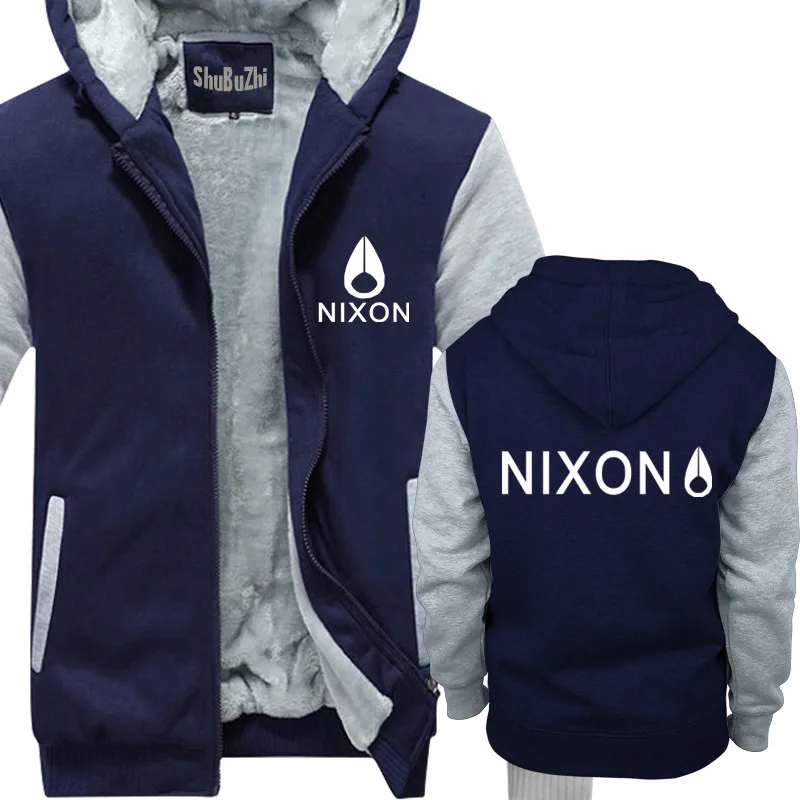 Мужская толстовка с капюшоном Camiseta Nixon черные мужские толстовки толстая флисовая