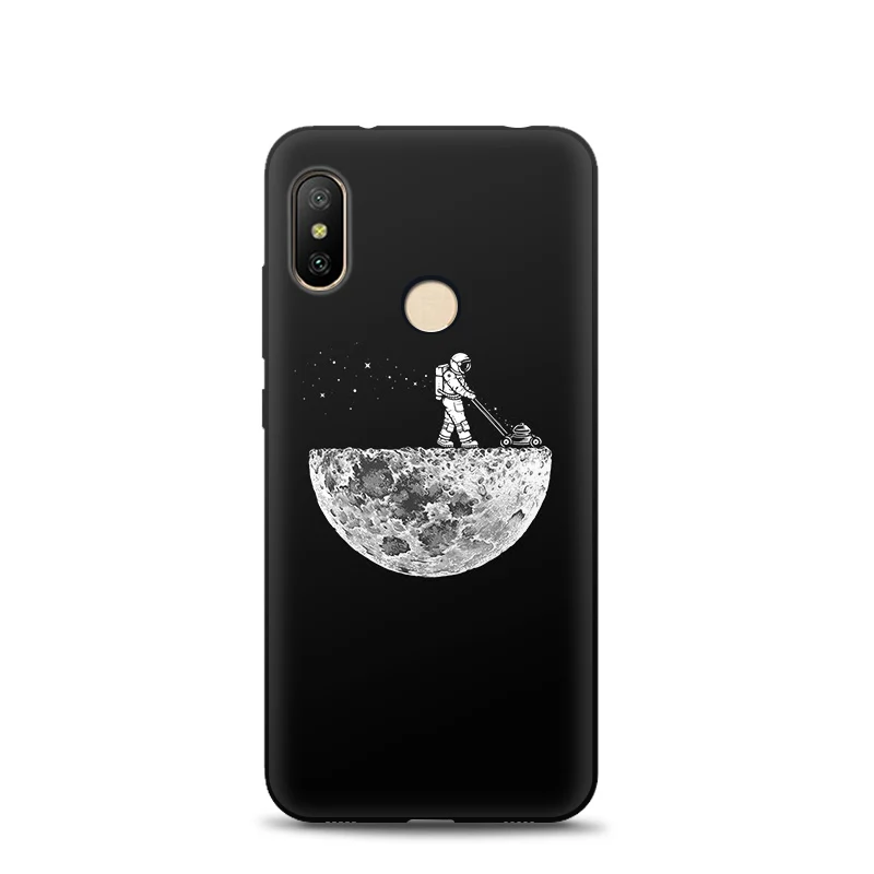 JURCHEN чехол для телефона для Xiao mi Red mi 6 Pro Чехол глобальная версия мультяшная Мягкая силиконовая задняя накладка из ТПУ чехол для Xiaomi mi A2 Lite чехол - Цвет: 5