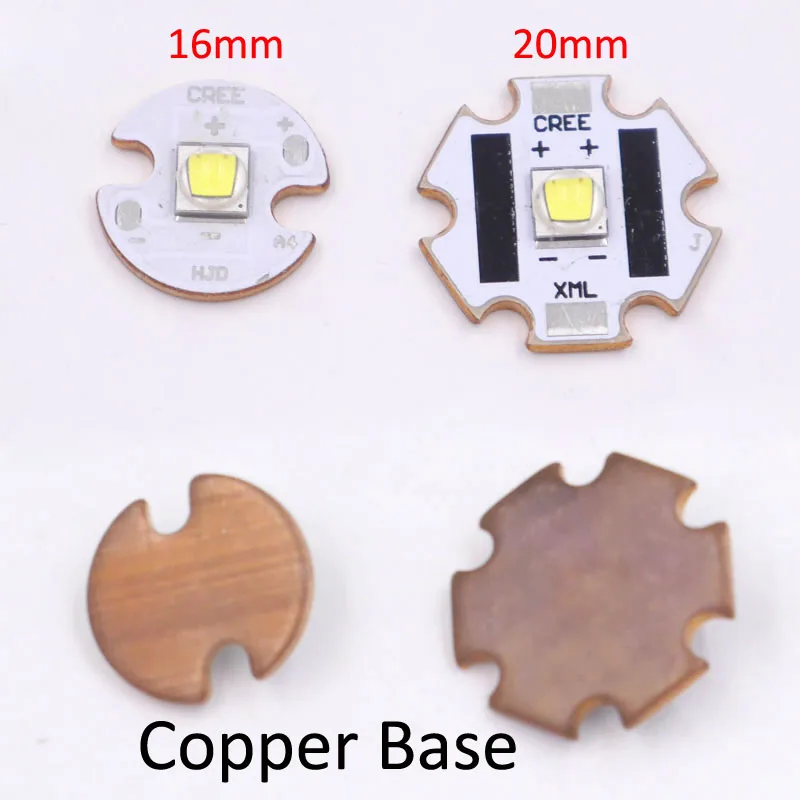 Светодиодный излучатель Cree XM L2 U3 HI V3 холодный белый 6500K/нейтральный 5000K/теплый 3000K
