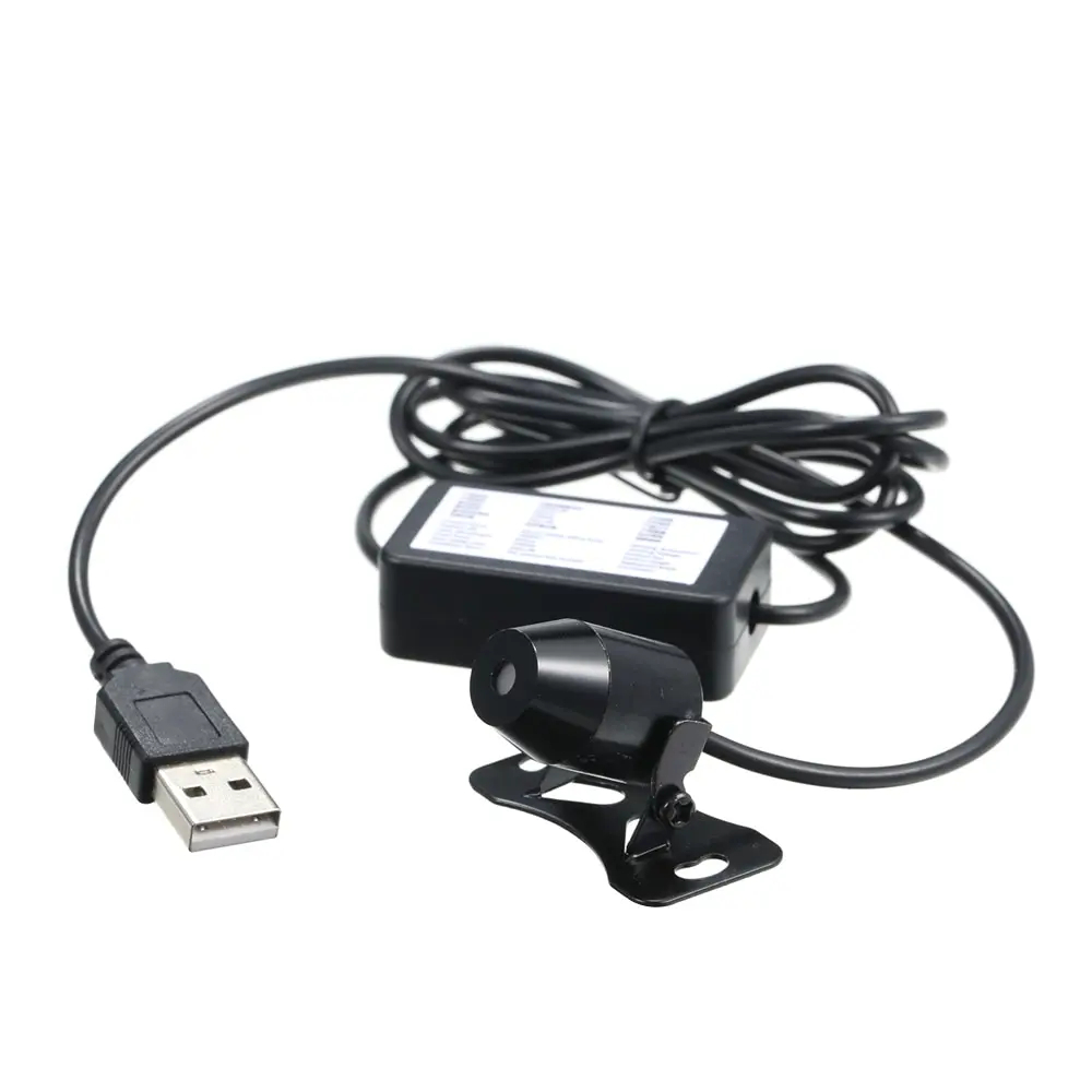 Universal USB Plug Mini LED Car Roof Star Night Lights Projector Light Interior Atmosphere Lamp For Toyota/ /Ford/Audi/BMW | Автомобили и