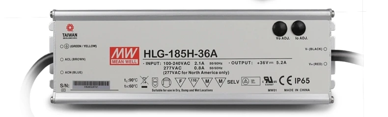 Светодиодный уличсветильник фонарь 180 Вт уличный IP65 переменный ток 90 305 в DC127 431V