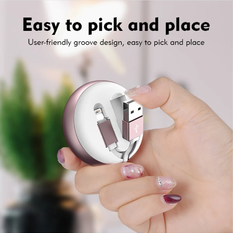 Benks Регулируемый usb-кабель для зарядного устройства 8 Pin Apple IPhone X 10 7 6s 5 ipad Mini Plus