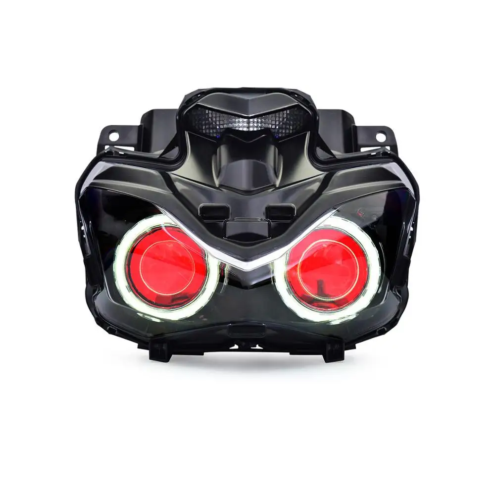 Red Demon Eye Светодиодный фонарь подходит для Kawasaki Z900 Red Demon Eye - Цвет: Red Demon Eye
