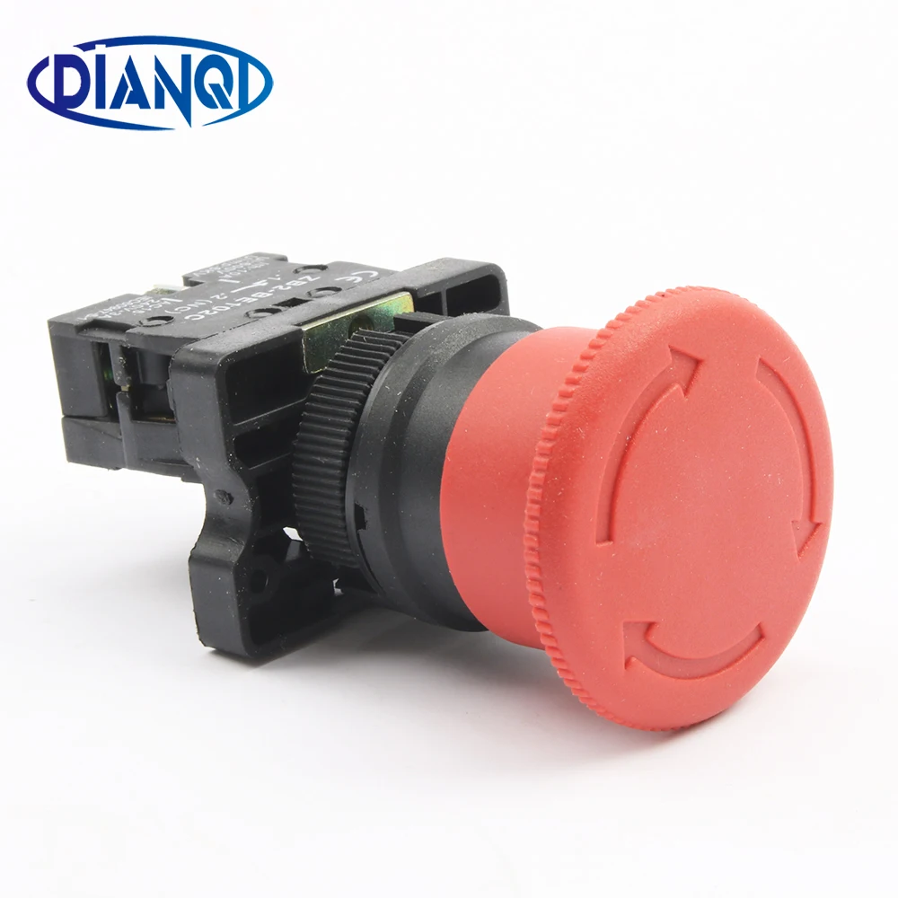 DIANQI XB2 ES542 xb2 es542 фиксацией кнопка грибок головки 40 мм кнопочный