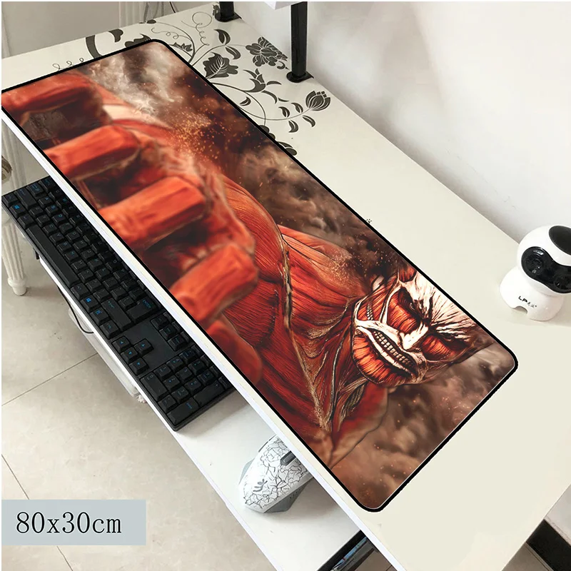 Коврик для мыши атака на Титанов 800x300x3 мм|gaming mousepad|mousepad gamerlaptop mat |
