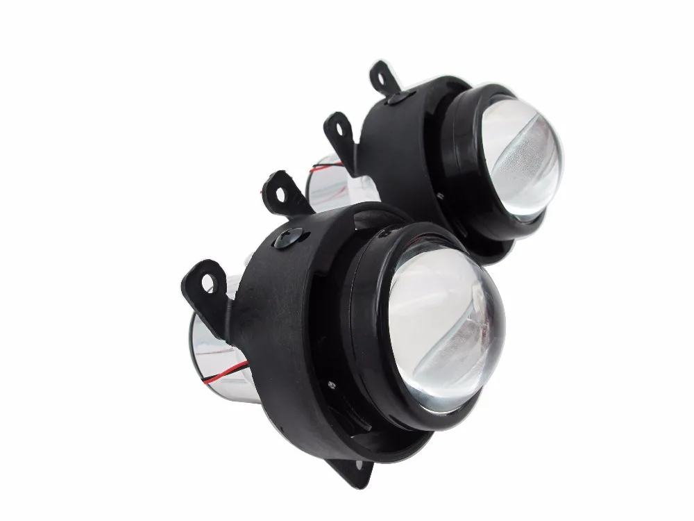 Автомобильные 2,5 дюймовые линзы проектора bi xenon Kit H11 кристально чистые Противотуманные фары для Renault Megane Scenic Koleos Latitude Fluence противотуманные фары