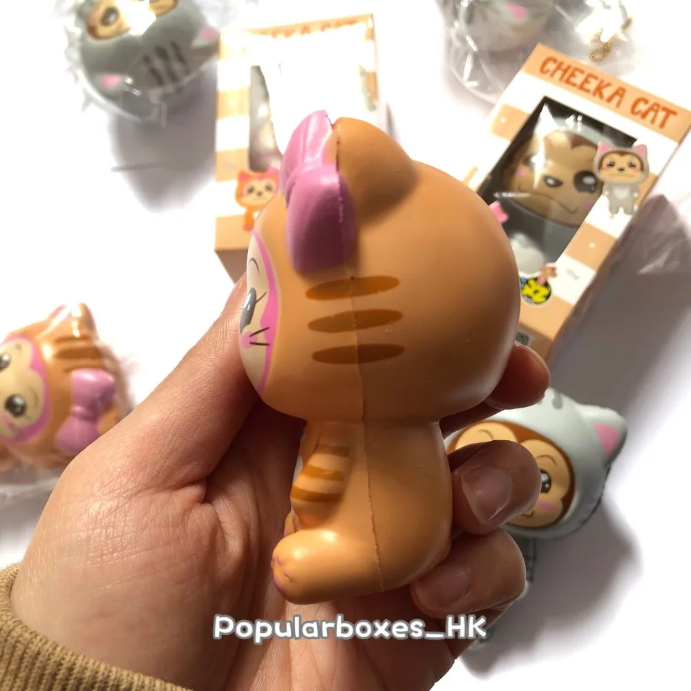 Мягкая медленно восстанавливающая форму игрушка-Кот punimaru cheeka | Игрушки и хобби