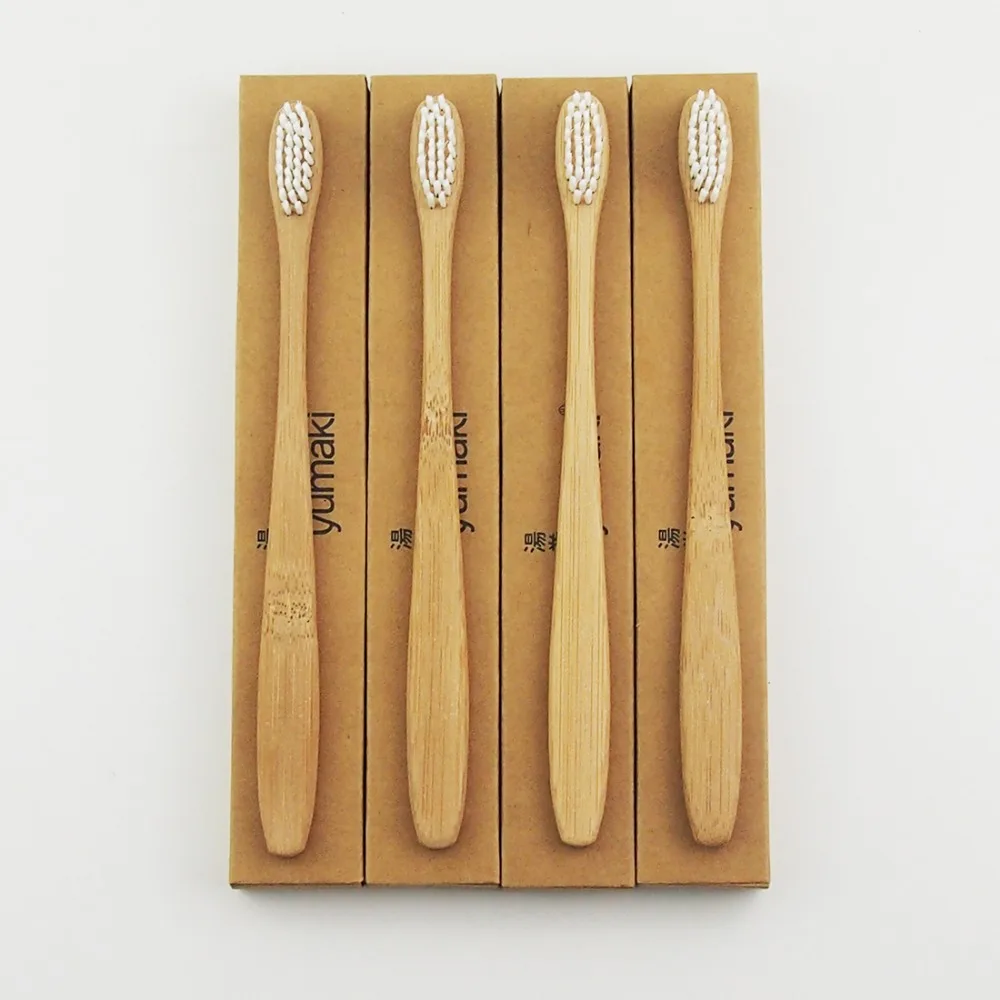 4 шт. сверхтонкие зубные щётки из бамбукового волокна | Красота и здоровье