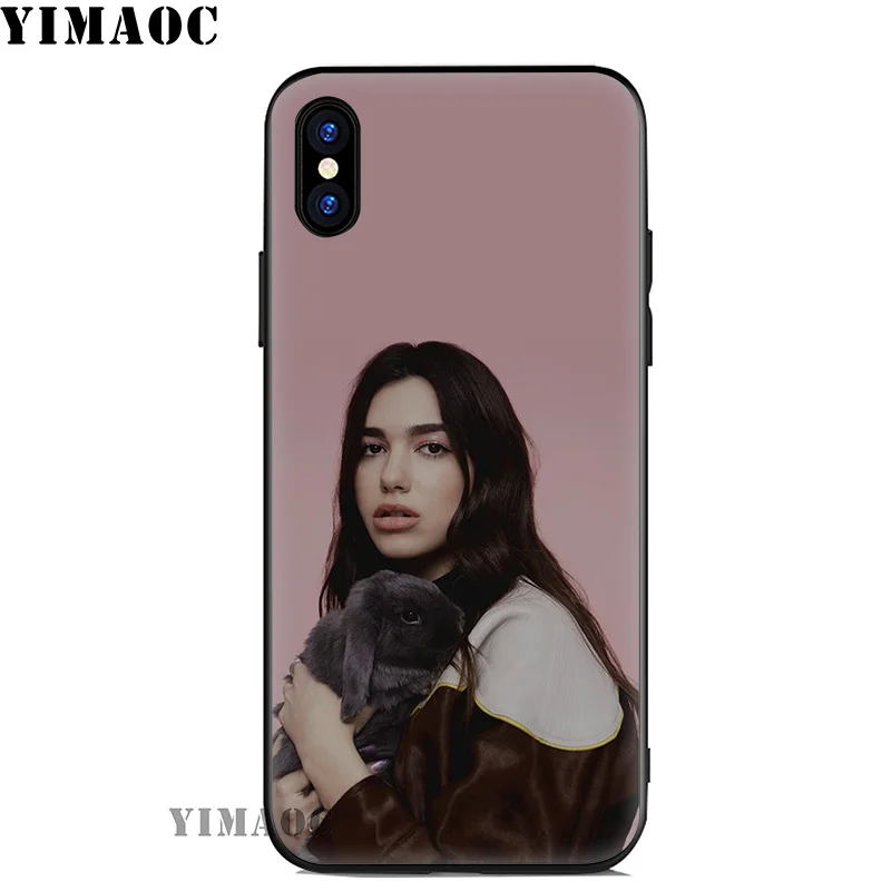Мягкий силиконовый чехол YIMAOC Dua Lipa DuaLipa для iPhone 11 Pro Xr Xs Max X или 10 8 7 6 6S Plus 5 5S SE |