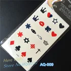 Игральные карты, тату для женщин, металлические стойкие красочные татуировки, милая девушка, татуаж, водостойкие Временные татуировки, Лучшие 2016