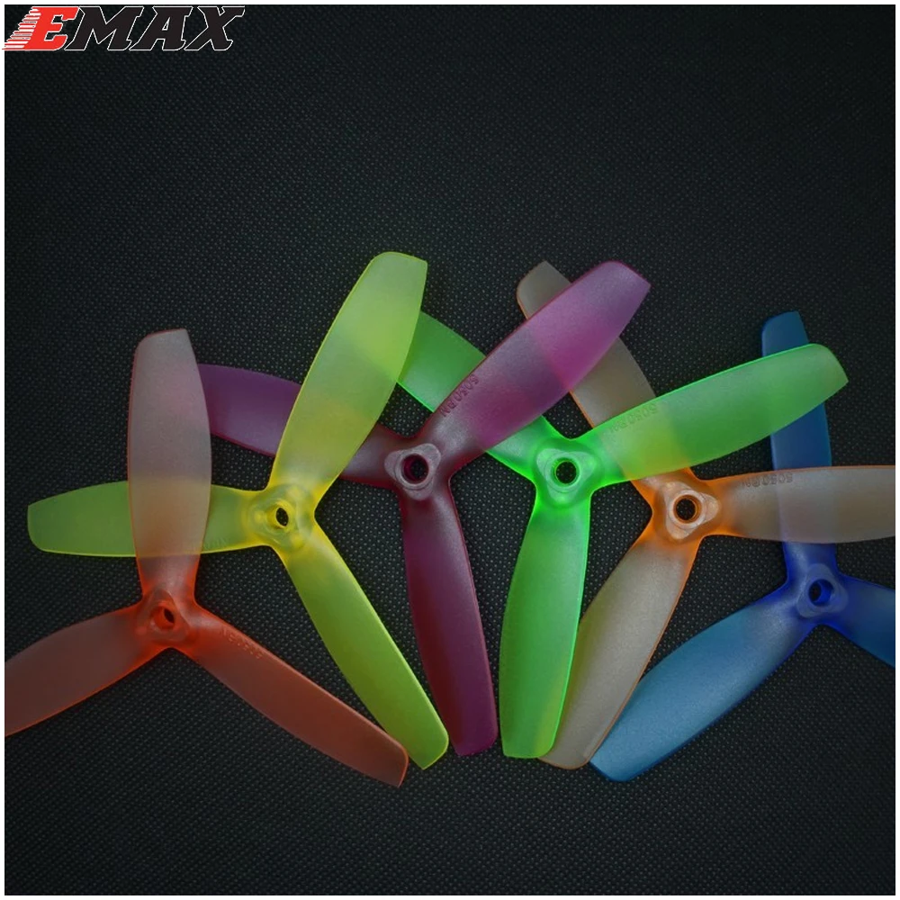 Пропеллеры EMAX T5050 20 шт./лот 5 дюймов 3 лезвия мм лопасти для Tri Blade3 CW CCW