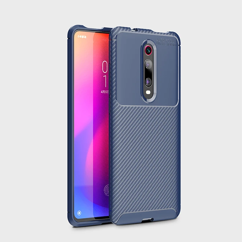 Чехол для Xiao mi Red mi K20 Pro mi 9T Pro mi 9T K20, чехол, роскошный армированный бампер, мягкий силиконовый карбоновый гелевый Чехол из ТПУ
