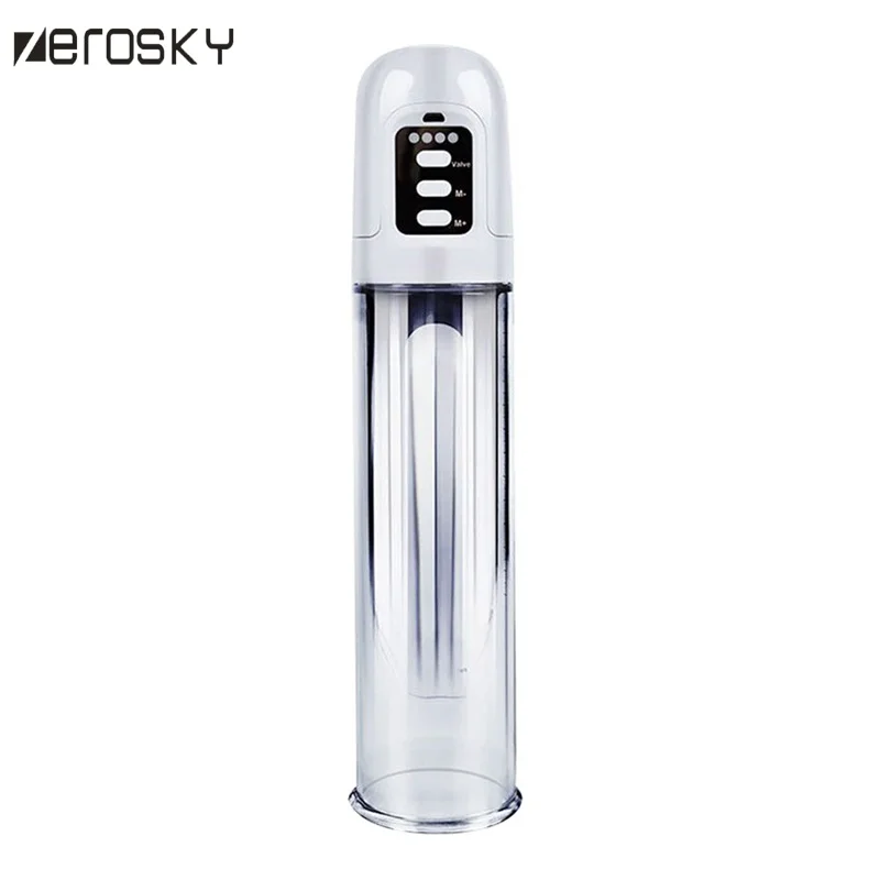 Zerosky мужской усилитель электрический насос для пениса с usb зарядкой мощный