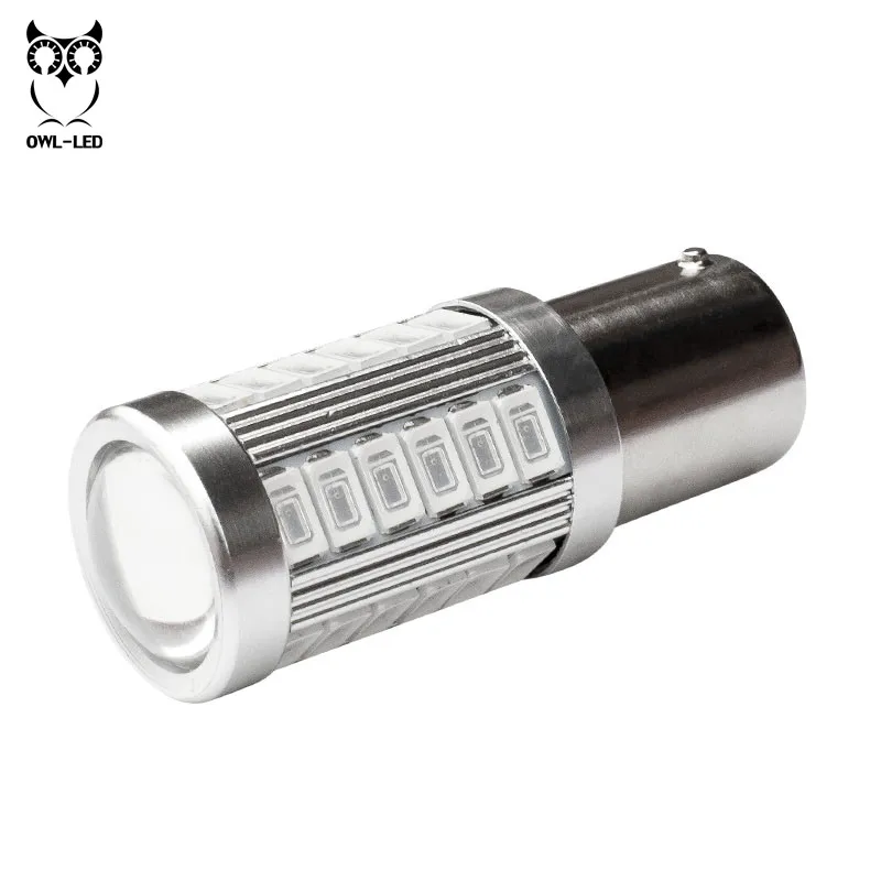 1 шт. 1156 P21W 7506 BA15S 33SMD 5630 Светодиодный Автомобильные стоп-сигналы DRL вождения
