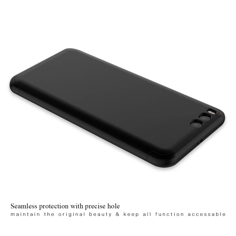 GrandEver 3 in 1 PC Hard Case For Xiaomi 6 Cover Full Protective Ultra thin Matte Plain Solid Color Coque | Мобильные телефоны и